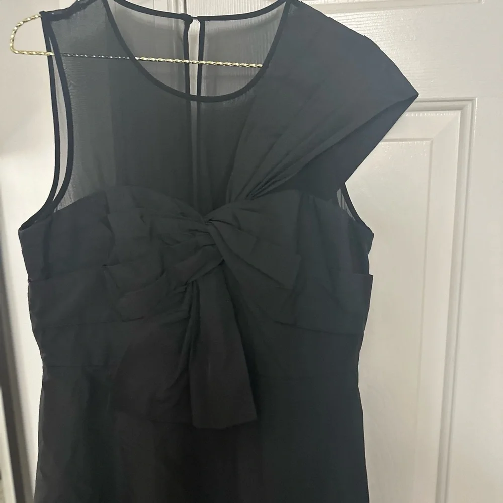 Kate Spade Bow Front Faille Dress size 8